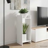  Stalak za biljke Bijeli 30 x 30 x 80 cm Konstrukcijsko drvo | shoptok.hr
