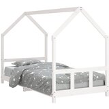 The Living Store Otroški posteljni okvir bel 90x200 cm trdna borovina - Otroški Posteljni Okvir, (21625215) | Shoptok.si