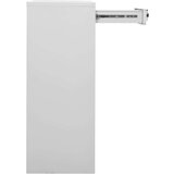  Uredski ormarić svjetlosivi 90 x 40 x 102 cm čelični | shoptok.hr
