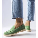 Gemre Green eco-suede moccasins Ferragus | Shoptok.si