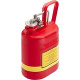 Justrite Varnostna posoda iz PE, prostornina 4 l, rdeče barve | Shoptok.si