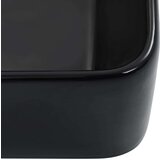 vidaXL Umivaonik 40 x 30 x 13 cm keramički crni | shoptok.hr