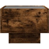  Noćni ormarić s beskonačnim LED boja hrasta 40 x 40 x 30 cm | Eponuda.com
