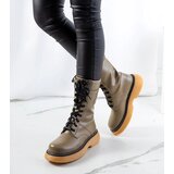 Gemre Green combat boots Redel | shoptok.hr