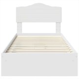  Krevet s od storage Bijelo 90 x 200 cm Konstruirano drvo | shoptok.hr