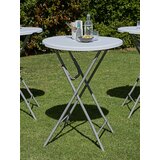  Okrugli barski sto prenosni fi 80 bela | ePonuda.com