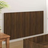 vidaXL Posteljno vzglavje rjava hrast 160x1,5x80 cm konstruiran les | Shoptok.si