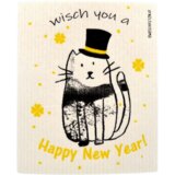 OWOSCHFETZN Spužvasta krpa "Happy New Year" | shoptok.hr