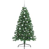  Umjetno predsvijetljeno božićno drvce Zelena 150 cm PVC | shoptok.hr