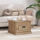 vidaXL Kava Stol hrast artisan 50 x 50 x 35 cm Konstruirano drvo | shoptok.hr