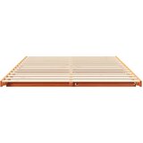  Krevetna konstrukcija Vosak smeđa 150 x 200 cm | shoptok.hr