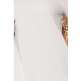 Numoco 228-6 LUCY - pleated comfortable dress - grey | shoptok.hr