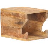  Zidni stalak za bicikl 35 x 25 x 25 cm masivno grubo drvo manga | shoptok.hr