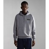 Napapijri muški duks B-IAATO H MED GREY MEL NP0A4HED1601