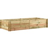 Maison Chic Dvignjeno vrtno Cvetlično korito - Cvetlični Lonec borovina 197x100x40 cm, (21789025) | Shoptok.si