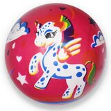 Magic Toys Roza gumijasta žoga z motivom samoroga 23 cm | Shoptok.si