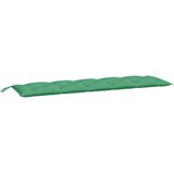  Jastuci za vrtnu klupu 2 kom zelena 180x50x7cm tkanine Oxford | Eponuda.ba