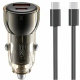 AUTO PUNJAČ XO CC60 Car charger 60W + Type-C Cable