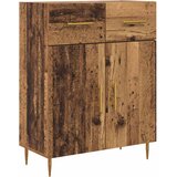  Highboard Staro drvo 69,5 x 34 x 180 cm Konstruirano drvo | shoptok.hr