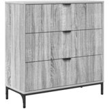  Kreveta Siva Sonoma 79,5 x 33 x 82 cm Konstruirano drvo | shoptok.hr
