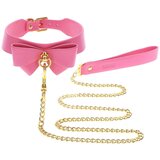 Taboom Malibu Collar and Leash Pink Cene
