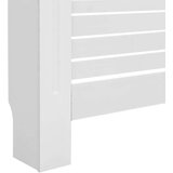 Beli pokrovi za radiatorje 2 kosa 152x19x81,5 cm mediapan | Shoptok.si