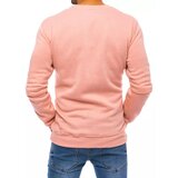DStreet Bluza męska gładka różowa Cene