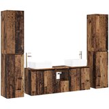  Set namještaja za kupaonicu 5 kom. Staro drvo Smeđa 33 x 34.5 x 160 cm | shoptok.hr