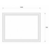 Copen Ogledalo CONCEPT 1000x760 Silver (C-06-03Q-S) | ePonuda.com