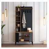 Hanah home cipelarnik sa čivilukom viyana d walnut anthracite | ePonuda.com