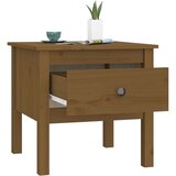  Bočni stolić boja meda 50x50x49 cm od masivne borovine | shoptok.hr