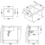 Alveus sudoper quadrix 50 | shoptok.hr