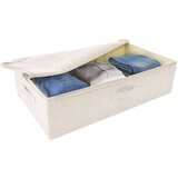 vidaXL Škatla za shranjevanje blago 70x40x18 cm krem, (20618480) | Shoptok.si