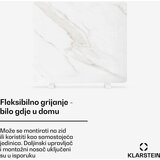 Klarstein MarmoHeat Infrardeča plošča | 420 W | 10 m² | marmoren design | 70 cm x 63 cm | Shoptok.si