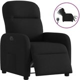 Maison Chic Električni naslanjač - Relax naslanjač črno blago, (22042516) | Shoptok.si