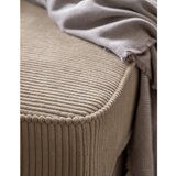 Miuform Sivorjav ležalnik iz rebrastega žameta (desni kot) Chic Charlotte – | Shoptok.si