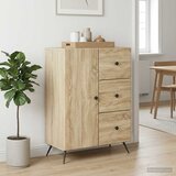  Kreveta Hrast sonoma 66 x 34,5 x 90 cm Konstruirano drvo Slike