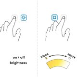  NIMCO ZP 11001VX - LED ogledalo za kupatilo sa pozadinskim osvetljenjem 3000-6500K 70x50 cm IP44 | Eponuda.com