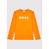 Boss Bluza J25M15 S Oranžna Regular Fit | Shoptok.si