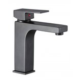 Inter Ceramic slavina za umivaonik jasmina 1008866 mjed mat crna | shoptok.hr