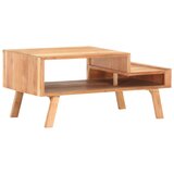  Stolić za kavu 100 x 50 x 45 cm od masivnog drva bagrema | shoptok.hr