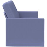 SOFA za 3 osobe Traper plava 220 x 81 x 82 cm Tkanina Slike
