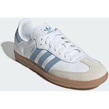 Adidas Nizke superge 'Samba' moder denim / bela / off-bela | Shoptok.si