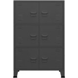  Industrijski sanduk za pohranu antracit 75x40x115 cm metalni | Eponuda.ba