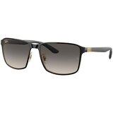 Ray-ban RB3721 187/11 ONE SIZE (59) Črna/Siva Cene