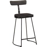  Barski stolci 2 kom crni 49x43x88 cm masivnog drva manga | shoptok.hr
