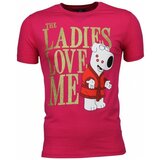 Local Fanatic Majice s kratkimi rokavi 13551265 Rožnata | Shoptok.si