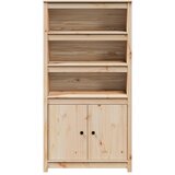  Visoka komoda 80 x 35 x 154 cm od masivne borovine | Shoptok.si
