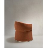 Kave Home Oblazinjen jedilni stol z nasloni za roke v barvi terakote Bosca – | Shoptok.si