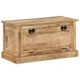 vidaXL klop s prostorom za shranjevanje 85x40x45 cm trden mangov les | Shoptok.si